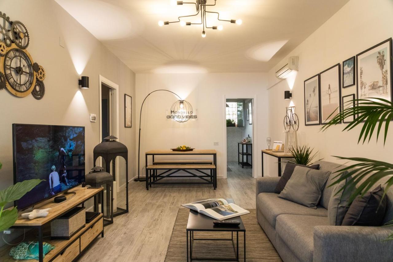 Mondello Good Vibes Apartment Bagian luar foto