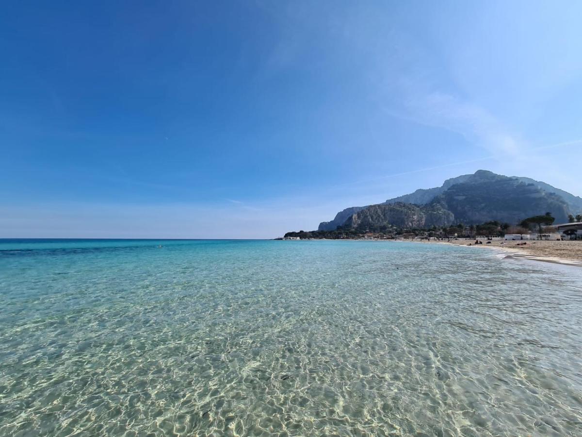 Mondello Good Vibes Apartment Bagian luar foto
